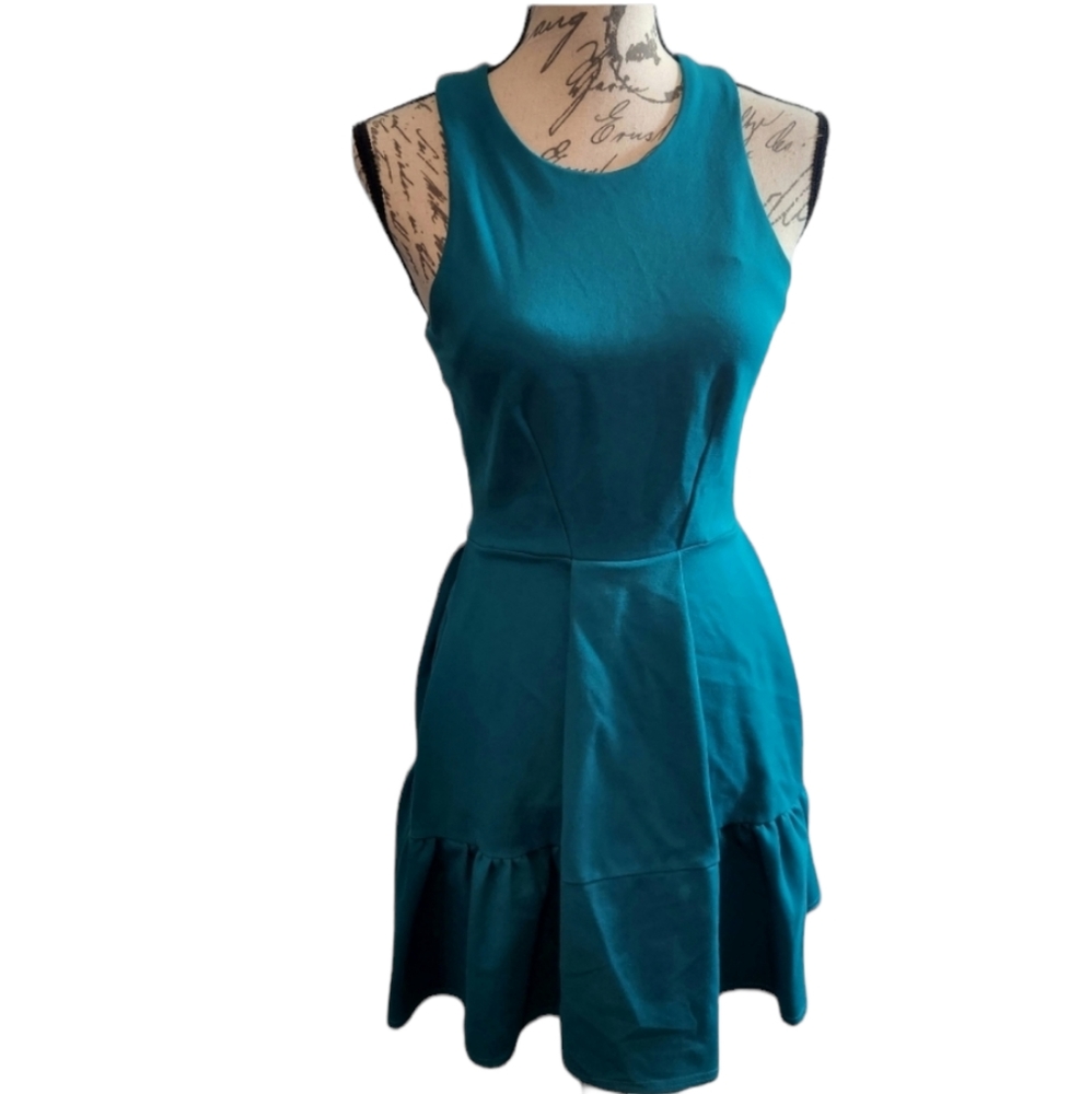 Closet London Sleeveless Ruffle Pleat Sheath Dress